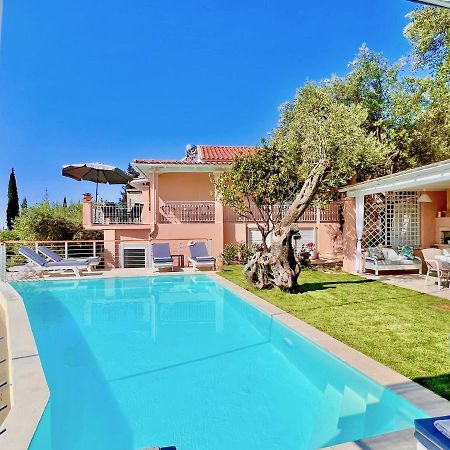 Villa Evmaria With Private Swimming Pool Spartylas Bagian luar foto