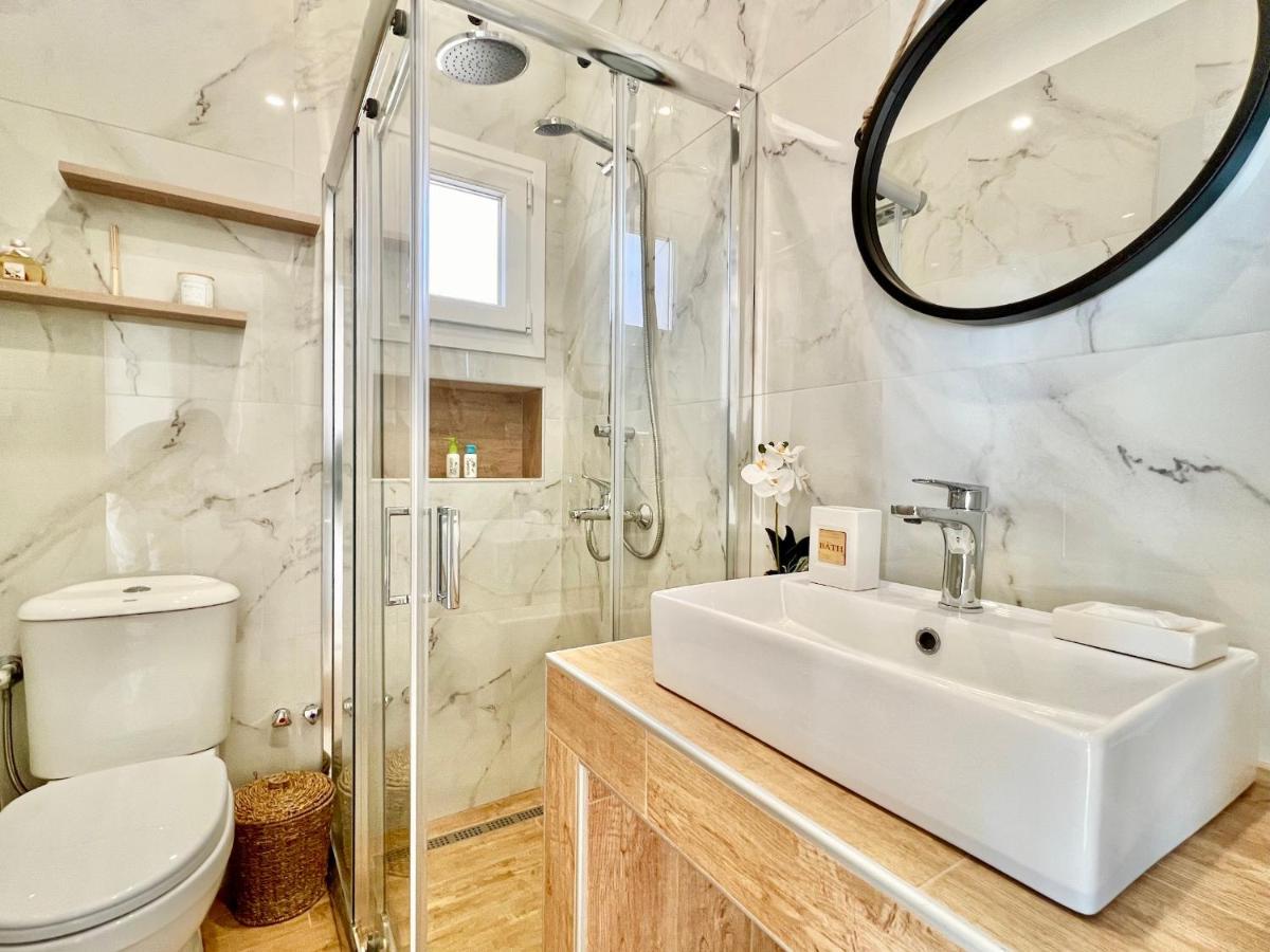 Villa Evmaria With Private Swimming Pool Spartylas Bagian luar foto