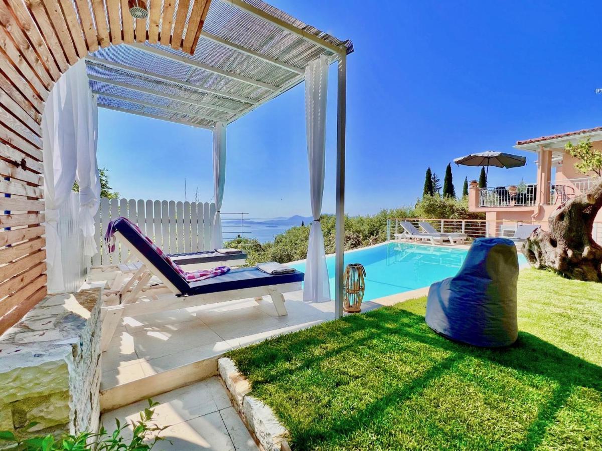 Villa Evmaria With Private Swimming Pool Spartylas Bagian luar foto