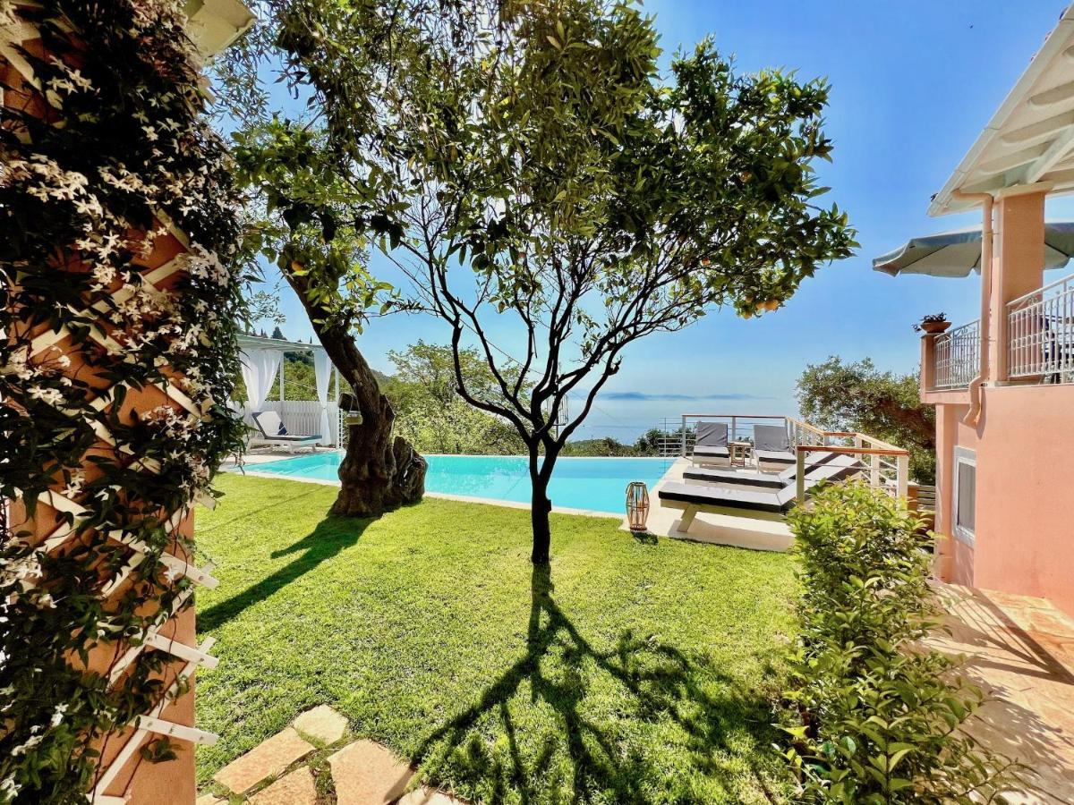 Villa Evmaria With Private Swimming Pool Spartylas Bagian luar foto