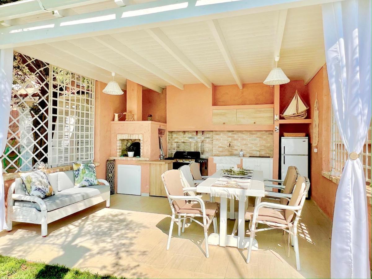 Villa Evmaria With Private Swimming Pool Spartylas Bagian luar foto
