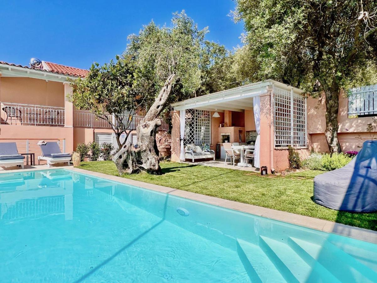 Villa Evmaria With Private Swimming Pool Spartylas Bagian luar foto