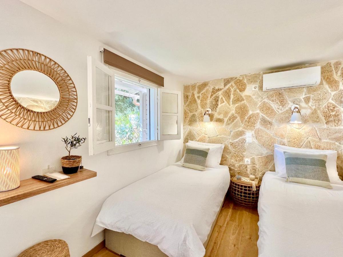 Villa Evmaria With Private Swimming Pool Spartylas Bagian luar foto