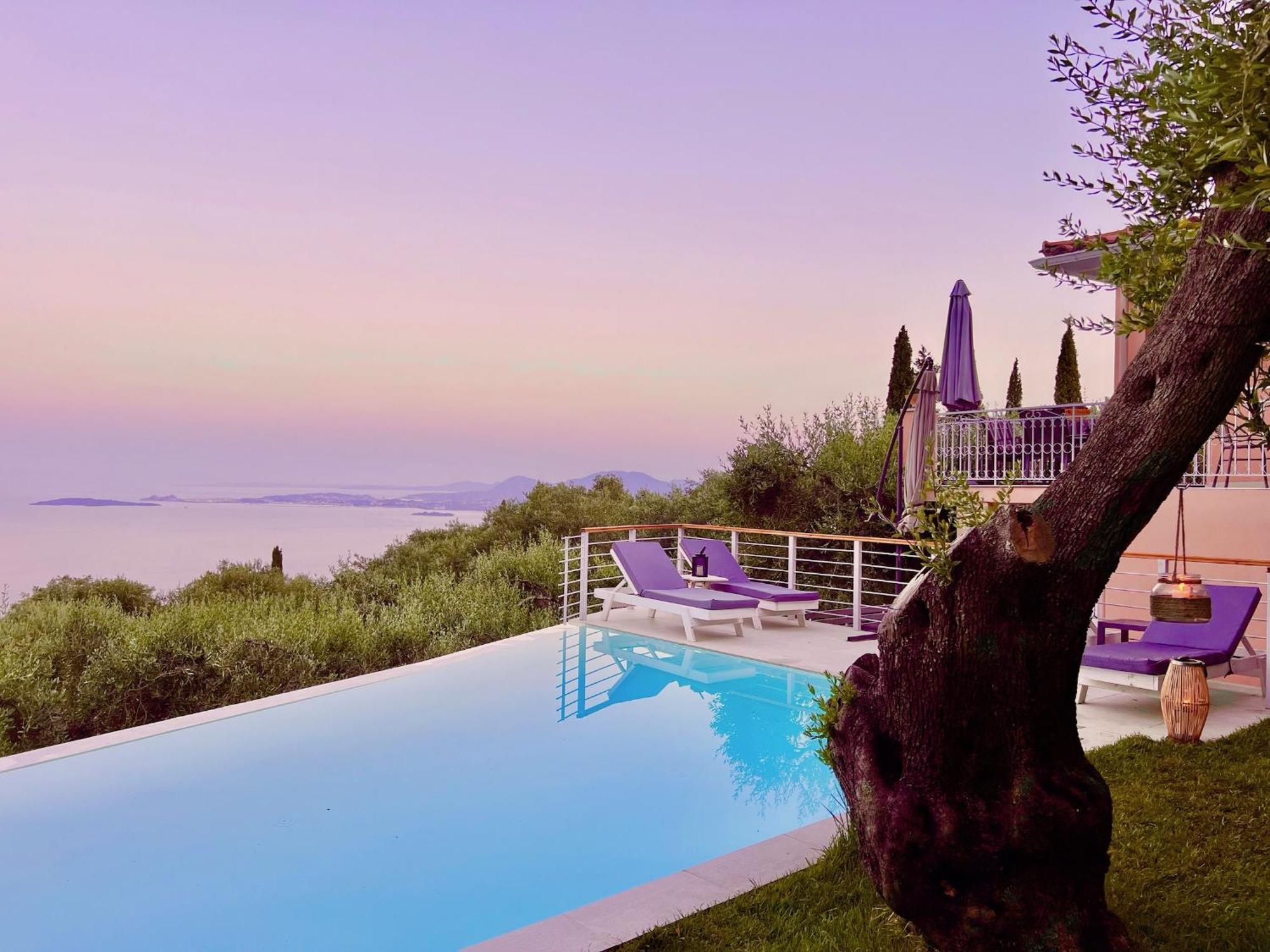 Villa Evmaria With Private Swimming Pool Spartylas Bagian luar foto